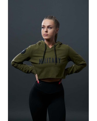 Bluza w stylu militarnym