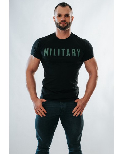 Koszulka czarna militaria